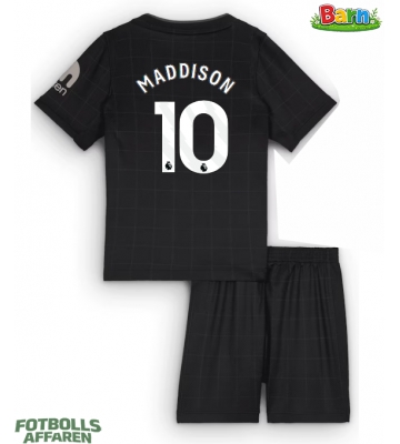 Tottenham Hotspur James Maddison #10 Bortaställ Barn 2025-26 Kortärmad (+ Korta byxor)